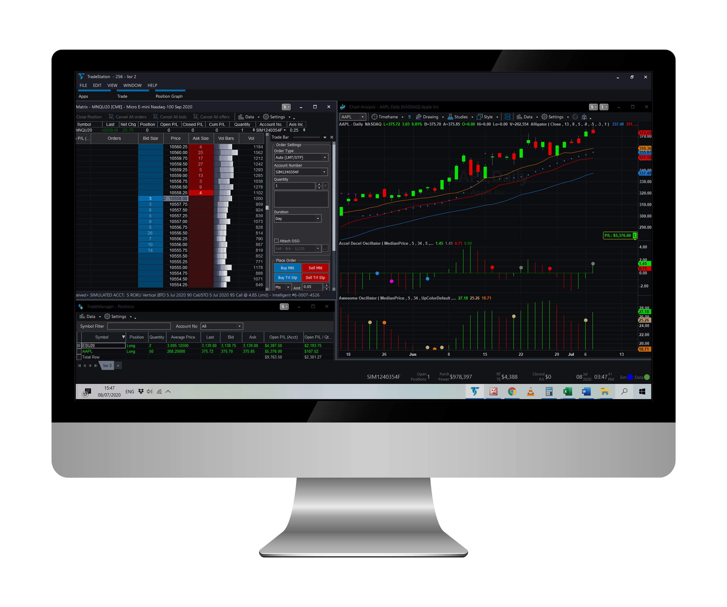 tradestaton desktop on windows mac emulator